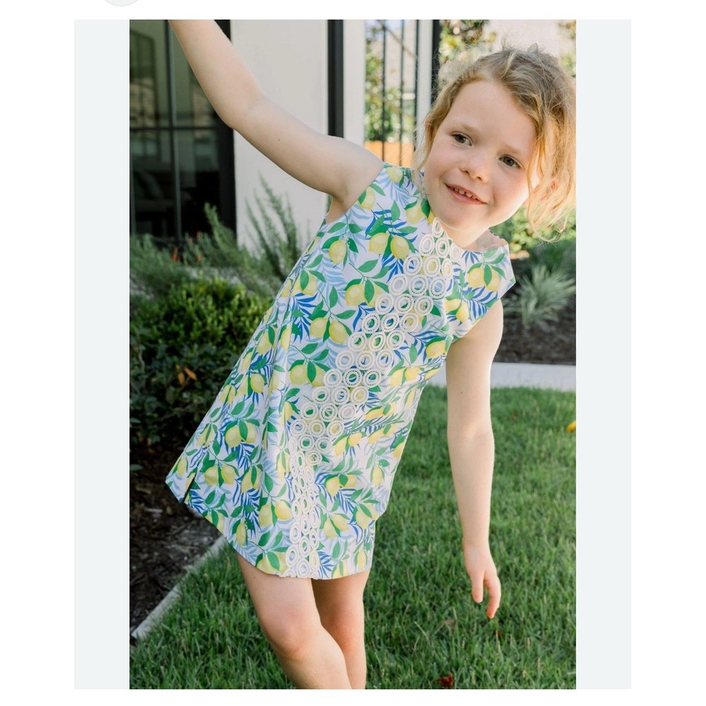 J. BAILEY Girls Lemon Dress Boutique Size 5